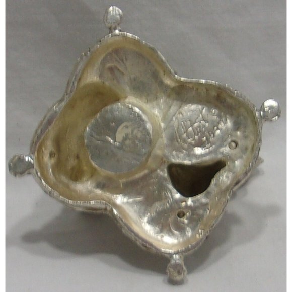 VTG Arthur Court Silver Plated Kitty Cats Kittens Playing Salt & Pepper Shakers - Picture 7 of 8